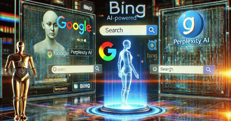 AI検索が変える未来: Googleの覇権が揺らぐ中、Perplexity AIとMicrosoft Bingが急成長